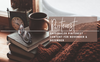 Saisonaler Pinterest Trends für November und Dezember