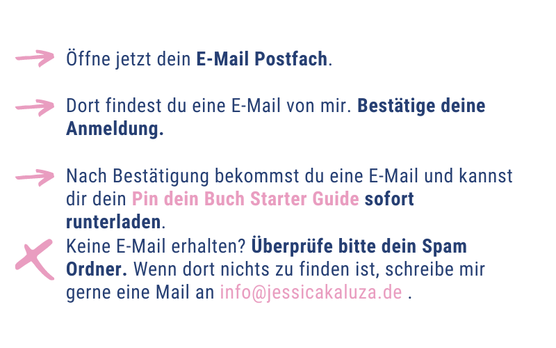 Landingpage 5 - 1 Schritt noch Pin dein Buch Starter Guide (1)